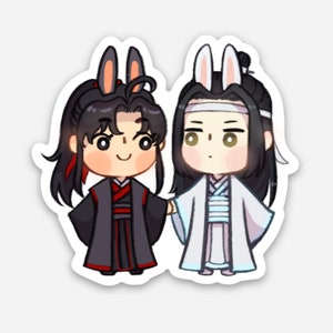 LUNAR NEW YEAR Wangxian Bunnies Sticker