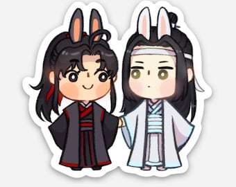 LUNAR NEW YEAR Wangxian Bunnies Sticker