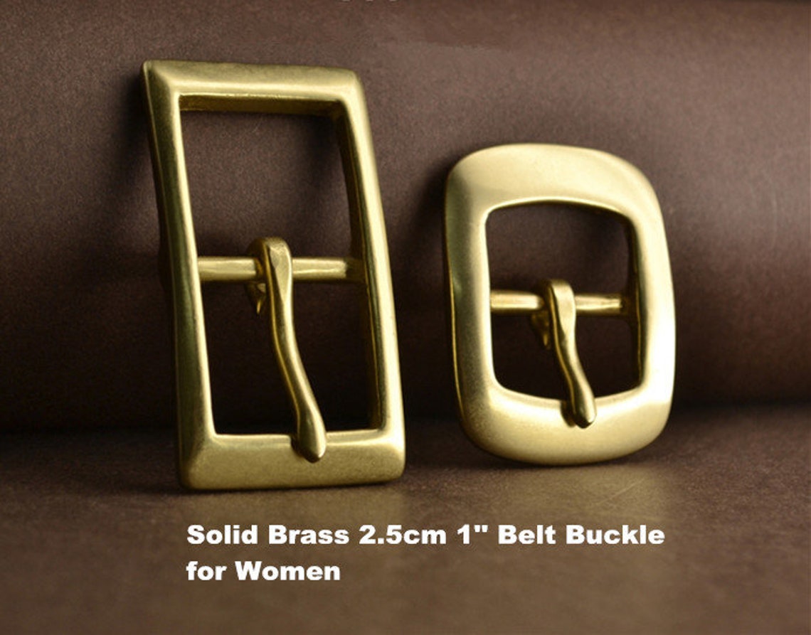 Solid Brass 2.5cm 1 '' Belt Buckles for Women Vintage Etsy