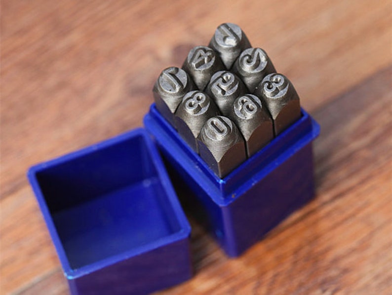 A Set of 6mm Alphabetic Punch Number Punch Steel Leather Etsy