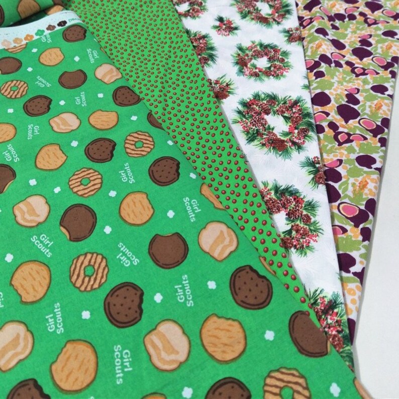 Girl Scouts Series 1 Meter Medium Thickness Cotton Fabric Etsy