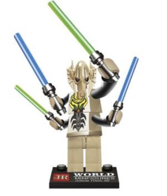 lego general grievous statue