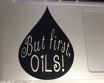 Essential Oil Laptop Decals | Essential Oil Decal | Essential Oil Sticker | Essential Oil Clipart | Customizable Essential Oil Decal Sticker