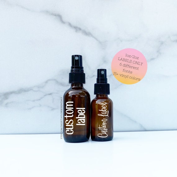 Aromatherapy sale bottle labels
