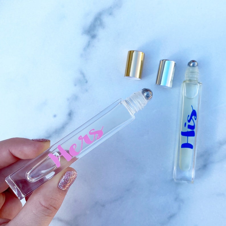 10 Ml EMPTY Premium Tall Square Roller Bottle With Customized Etsy