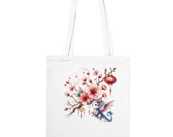 Blue Dragon Tote Bag