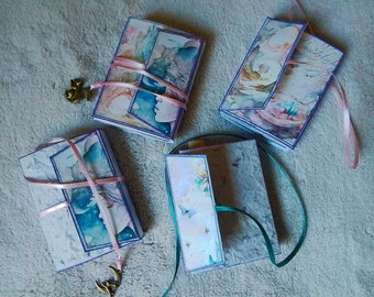 Mini Folded Dreamy Fairy Handmade Journal Keeper