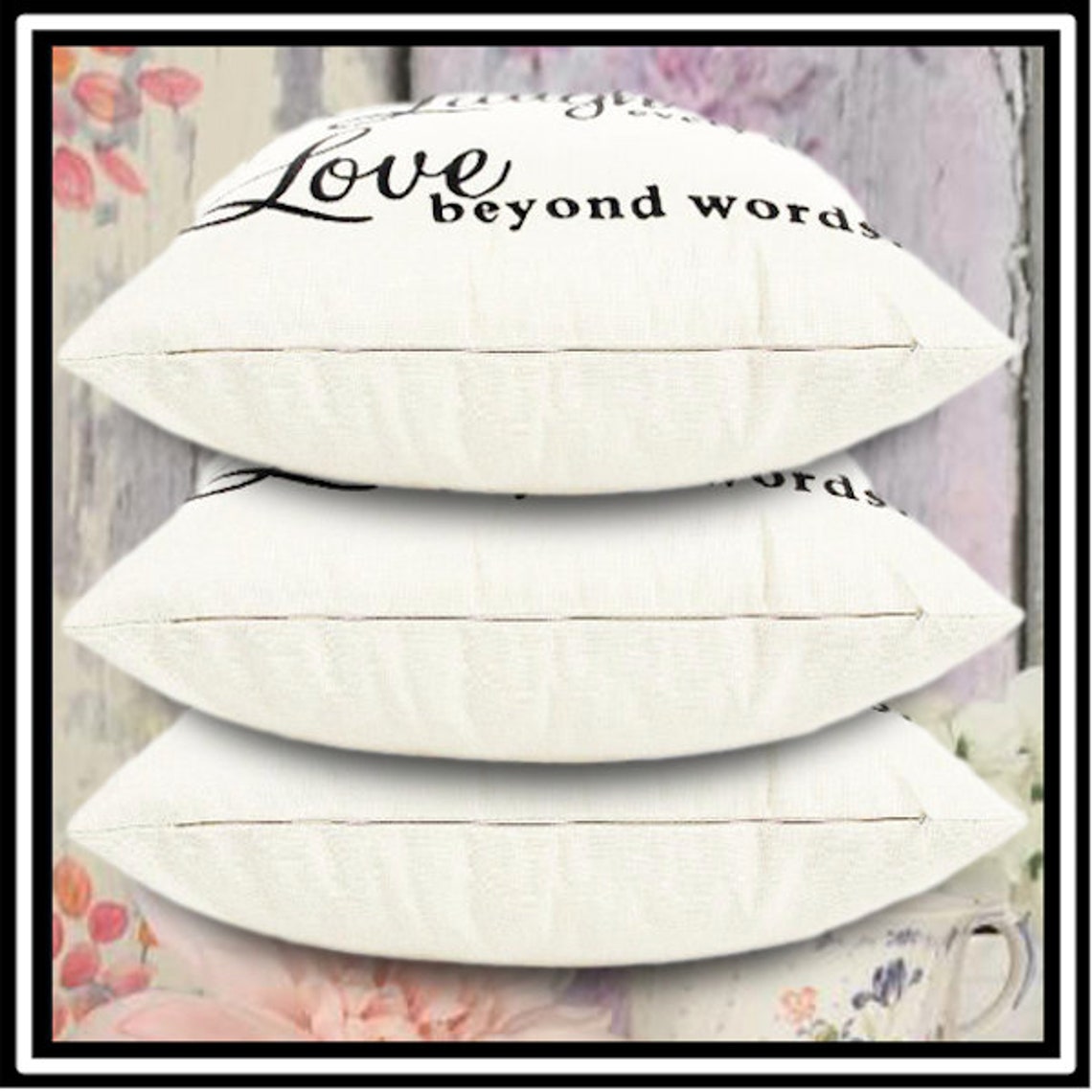 18x18 Pillow Cover BLANK Linen/Cotton Throw Pillow Case Etsy