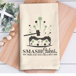 Custom Printed Natural Flour Sack Tea Towels - Your Art or Text, 30 x 30 Personalized Kitchen Towel image 7