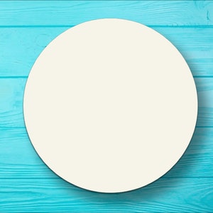 25 Blank Round Absorbent Stone Coasters With Cork Backing. 4.25" in ...