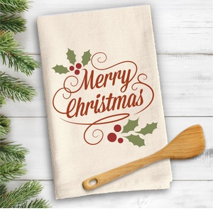 Custom Printed Natural Flour Sack Tea Towels - Your Art or Text, 30 x 30 Personalized Kitchen Towel image 10