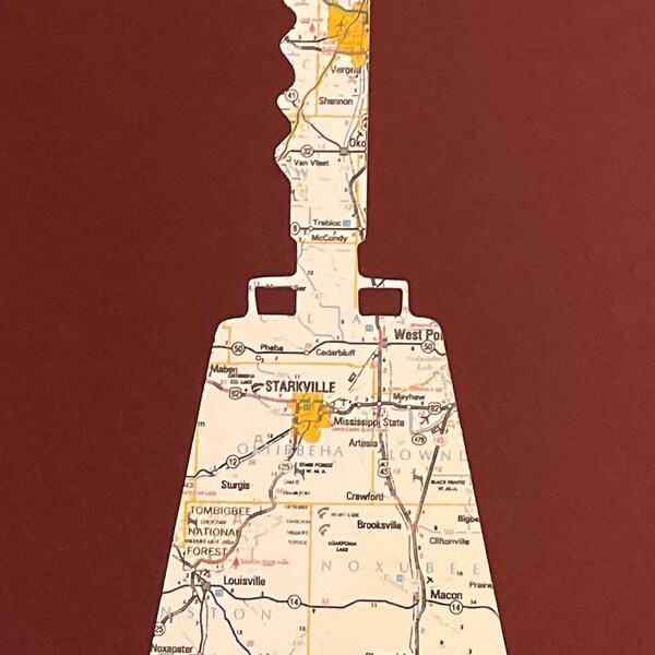 Mississippi State Highway Cowbell