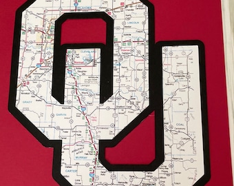 Oklahoma University Mascot Map