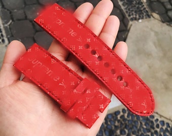louis vuitton supreme apple watch band