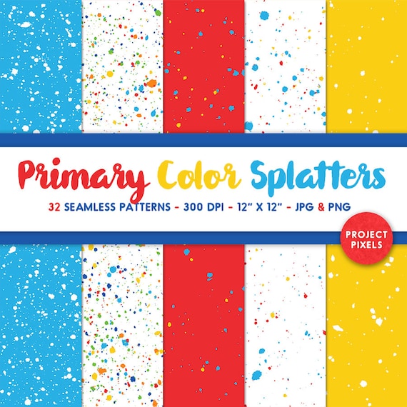 Prime Colors Vector Primary Colours Clip Art