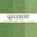 Greenery Digital Paper Pack, Nature Paper, Green Textures, Gradient ...