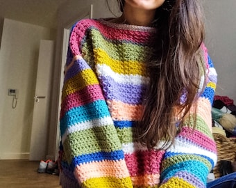 Crochet The Leftovers Jumper Pattern