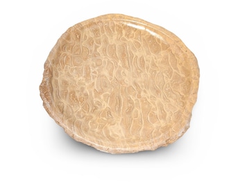 ONYX SLAB PLATTER, Natural Onyx Plate, Polished Onyx Plate, Cream Onyx Platter