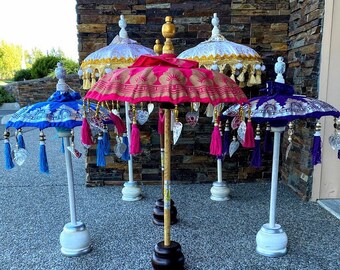 balinese table top umbrellas