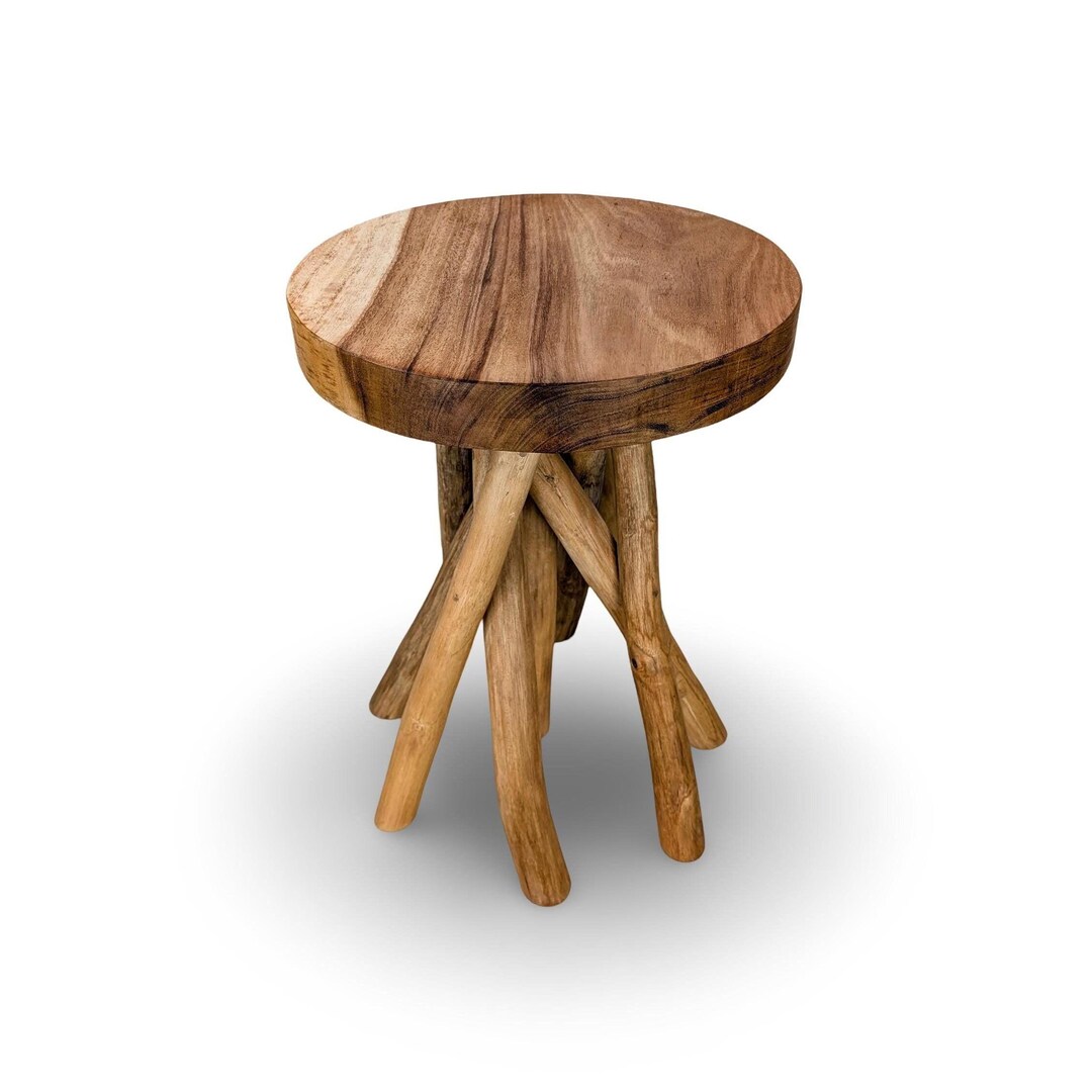 TEAK ROOT TABLE, Solid Wood Table, Organic Wood Table, Carved Table ...