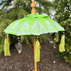 TABLE TOP UMBRELLA, Beach Table Decor, Hand Painted Umbrellas, Coastal ...