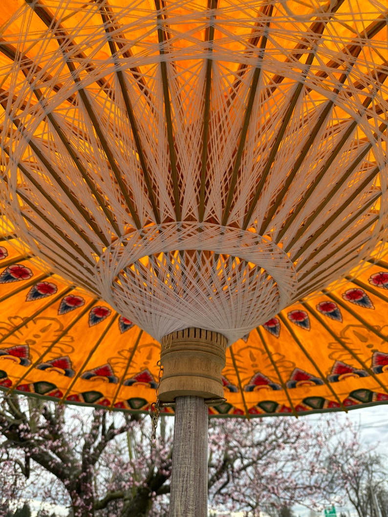 Yellow umbrella