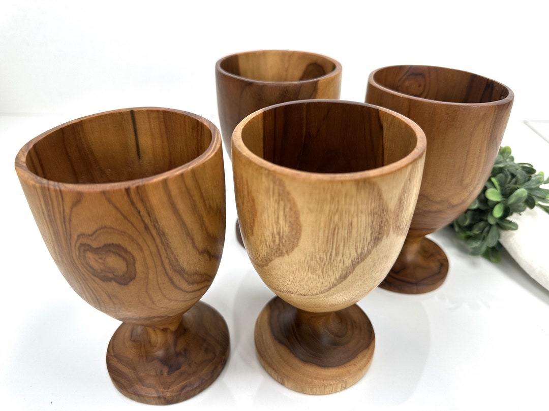 477 Handcrafted Wooden Goblet Chalice Or Goblet Simple Elegance By Jack