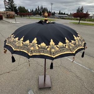 HANDMADE BALI UMBRELLAS, Tassel Umbrellas, Boho Umbrella, Party Umbrellas image 5