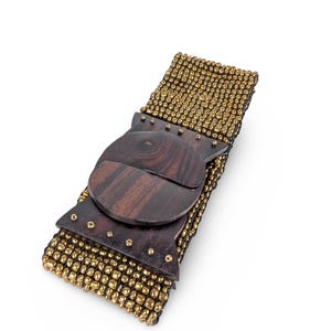 Wood Clasp Beaded Belt - Etsy display picture 2
