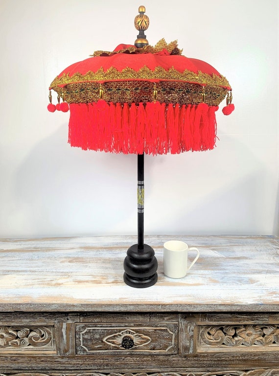 TABLETOP BALI UMBRELLA Tropical Mini Umbrellas Centerpiece Etsy