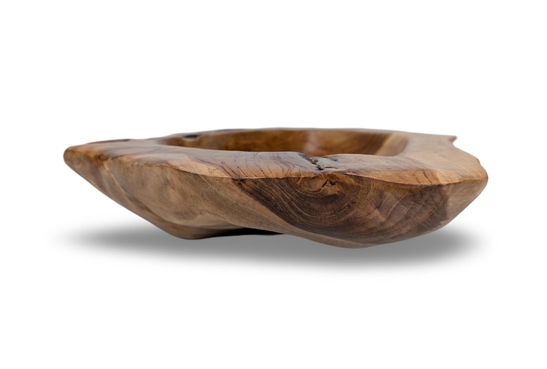 33imports Teak Wood Bowl - Thumbnail 4