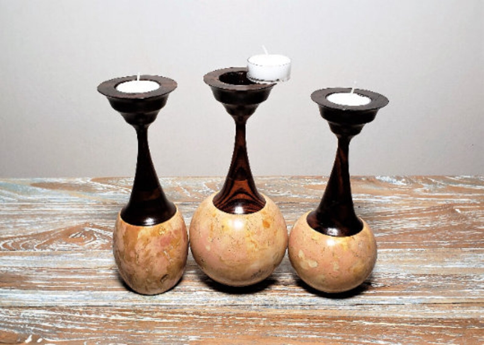 ONYX CANDLE HOLDER Set Onyx Tea Light Candle Holders Etsy