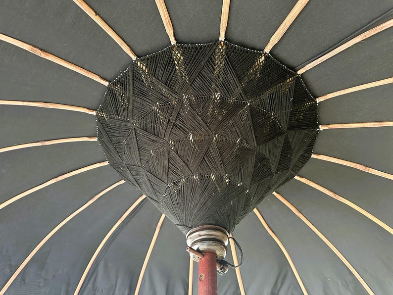 HANDMADE BALI UMBRELLAS, Tassel Umbrellas, Boho Umbrella, Party Umbrellas image 7