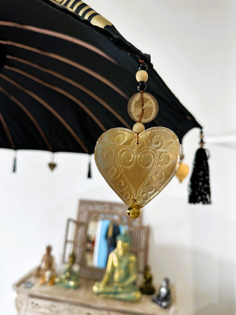 HANDMADE BALI UMBRELLAS, Tassel Umbrellas, Boho Umbrella, Party Umbrellas image 9