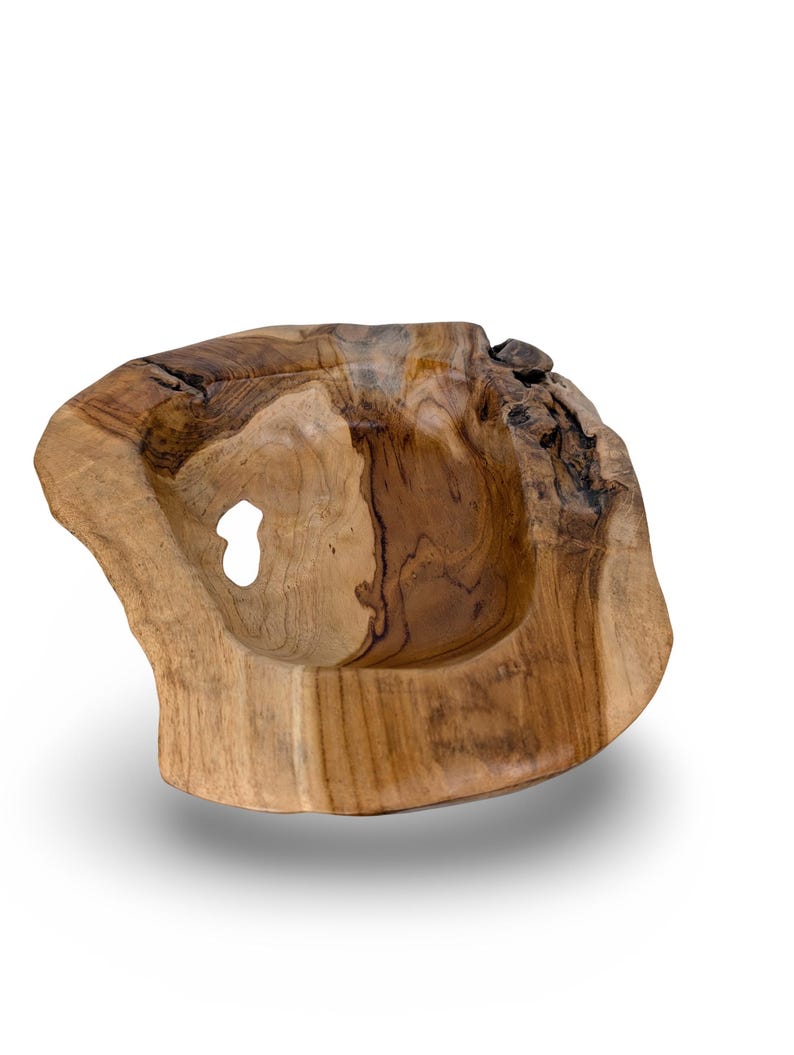 33imports Teak Wood Bowl