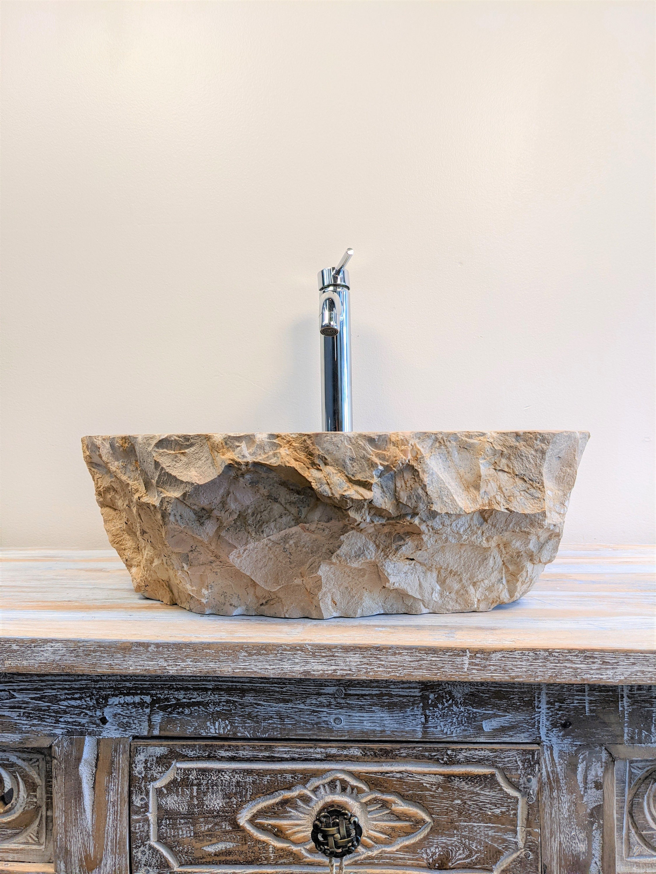 MARBLE VESSEL SINK Marble Stone Sinks Natural Stone Sinks Etsy