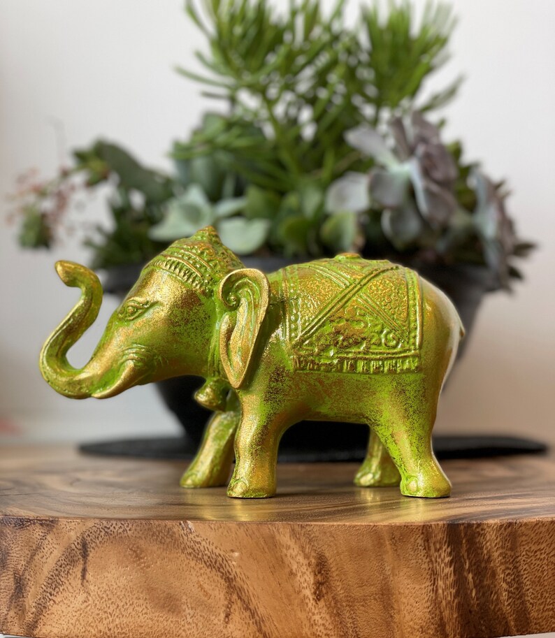 BALI ELEPHANT FIGURINES Elephant Sculptures Elephant Home Etsy