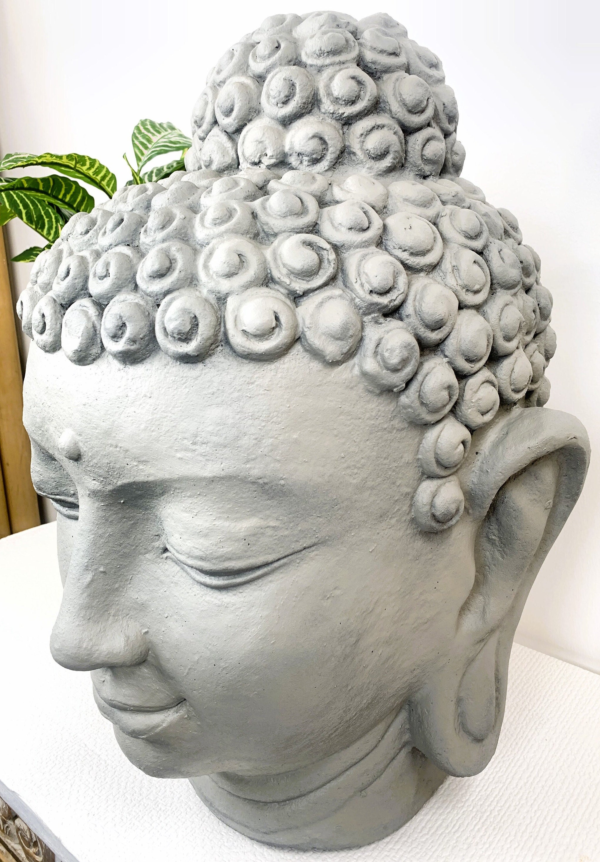 PATION BUDDHA HEAD Zen Garden Statue Meditating Buddha Head - Etsy Denmark PATION BUDDHA HEAD Zen Garden Statue Meditating Buddha Head - Etsy Denmark