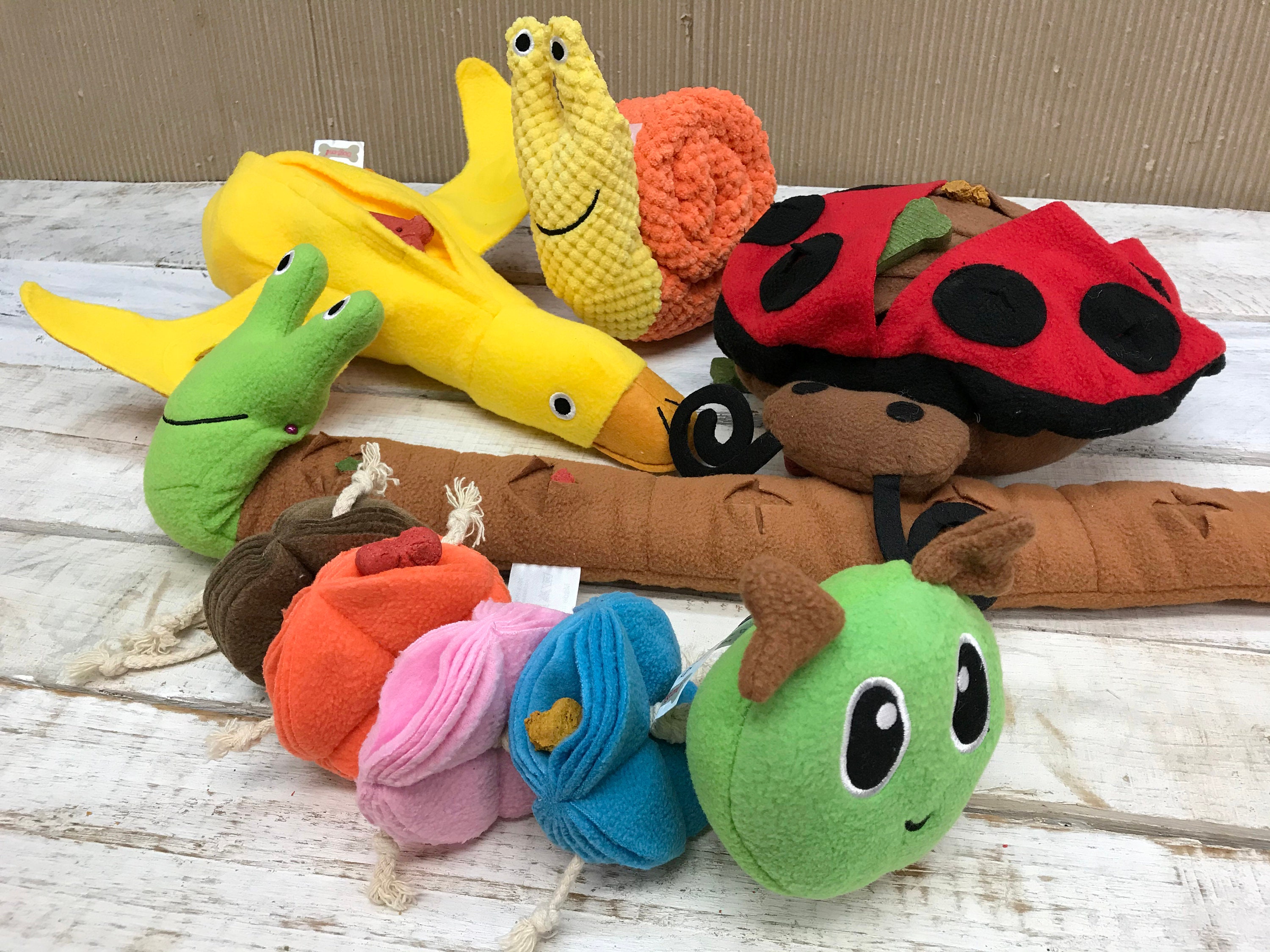 Juguete de snuffle para perros, juguete chirriante interactivo, interesante juguete de alimentación para perros, juguete de entrenamiento para perros