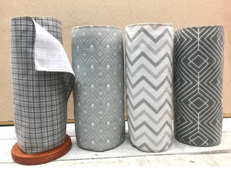 12 Reusable Paper Towels-10x12, 1ply Paperless towels, Kitchen Towels, Eco-friendly Gift image 1