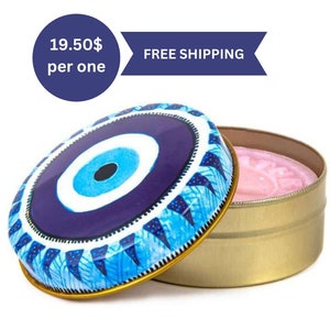 2x Large Olive Oil Soap with Tin Box, Moisturizing Olive Oil Soap, Turkish Soap with Tin Box, Tin Box Soap, Soap Wedding Party  Favor