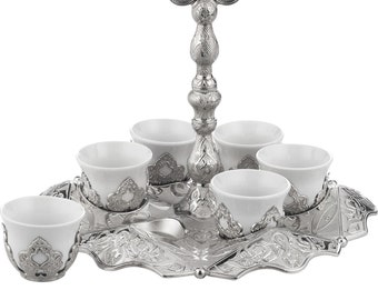 Espresso / Turkse koffie kopjes 6 persoons, 12-delige Cudy