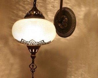 Ottoman Style Wall Lamp, Wall Sconce, Turkish Wall Lamp, Eclectic Wall Lamp