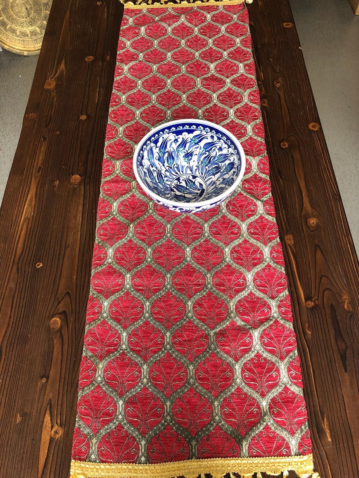 Turkish Oriental Table Runner Oriental Table Runner Table Etsy