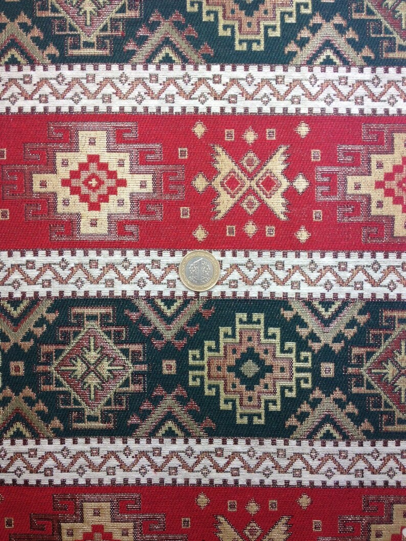 Turkish Kilim Fabric Sold by Meter Turkish Oriental Fabric Etsy