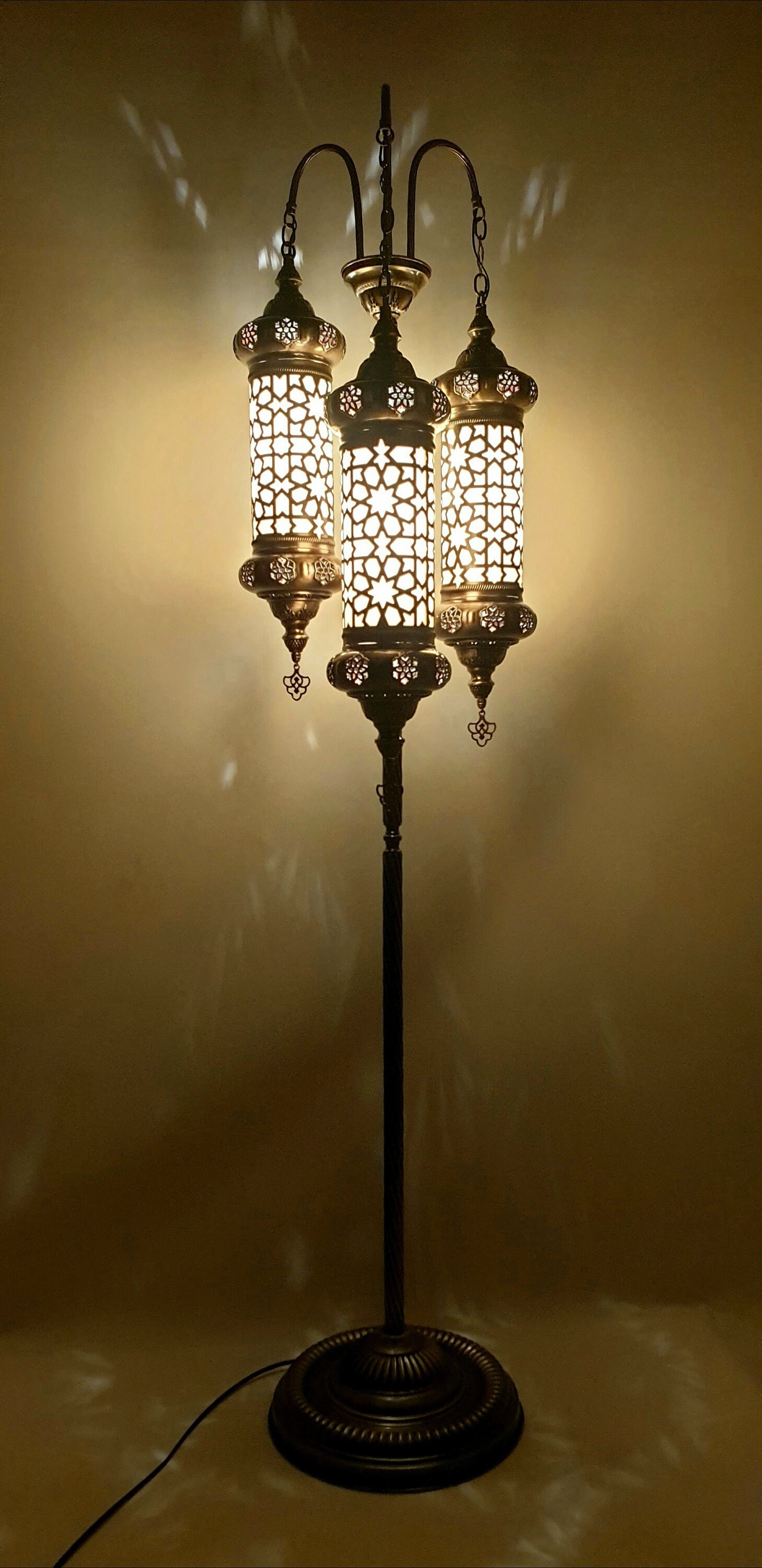 3 lantern floor lamp deals