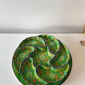 Turkish Ceramic Breakfast Set, Tapas Serving Set, Nut Serving Set, Small Food Sharing Set