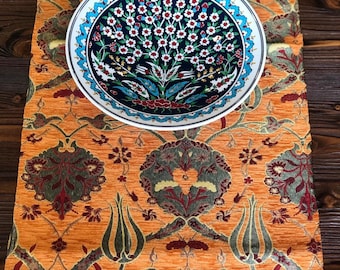 Turkish Oriental Table Runner, Oriental Table Runner, Table Runner, Turkish Table Runner, Oriental Table Cloth