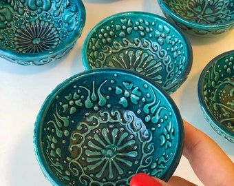 25x Turkish Ceramic Bowls, Bulk Turkish Ceramic Bowls, Wedding Guest Favors, Wedding Guest Gifts, Bulk Gifts, Wholesale Decor