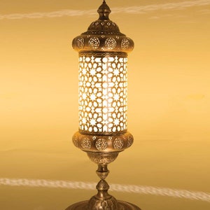 Large Ottoman Floor / Table Lamp, Turkish Floor Lamp